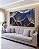 Trio de Quadros Flor Dente de Leão Tons de Cobre e Azul Natureza Arte Canvas Moldura - Imagem 3