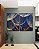 Duo de Quadros Flor Dente de Leão Tons de Cobre e Azul Natureza Arte Canvas Moldura - Imagem 5