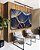 Duo de Quadros Flor Dente de Leão Tons de Cobre e Azul Natureza Arte Canvas Moldura - Imagem 2