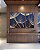 Trio de Quadros Estilizados Flor Dente de Leão Tons de Cobre e Azul Natureza Arte Canvas Moldura - Imagem 5