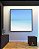 Quadro Quadrado Praia Branca e Mar Azul Cristalino Paradisíaco Arte Canvas Moldura - Imagem 1