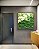 Quadro Quadrado Abstrato Ondulado em Tons de Verde Arte Canvas Moldura - Imagem 2