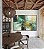 Duo de Quadros Abstrato Em tons de Turquesa Verde e Dourado Arte Canvas Moldura - Imagem 1