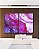 Duo de Quadros Abstrato Rosa Lilás e Dourado Arte Fluída Canvas Moldura - Imagem 5