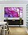 Trio de Quadros Estilizados Abstrato Rosa Lilás e Dourado Arte Fluída Canvas Moldura - Imagem 5
