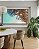 Quadro Horizontal Mar Turquesa Cristalino com Praia Areia Pedras Canvas Moldura - Imagem 4