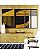 Trio de Quadros Estilizados Abstrato Geométrico Linear Preto Dourado Branco Canvas - Imagem 1