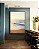 Quadro Vertical Pôr do Sol Sereno na Praia Mar Tons Dourados Canvas Moldura - Imagem 3