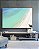 Quadro Horizontal Mar Turquesa Cristalino Paradisíaco Areia Branca Canvas Moldura - Imagem 1