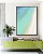 Quadro Vertical Mar Turquesa Cristalino Paradisíaco Areia Branca Canvas Moldura - Imagem 2
