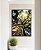 Quadro Vertical Árvore Folhas Verdes Céu Azul Turquesa Canvas Moldura - Imagem 2