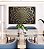 Quadro Horizontal Mandala Floral Dourado Cinza Preto Canvas Moldura - Imagem 5
