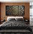 Trio de Quadros Mandala Floral Dourado Cinza Preto Canvas Moldura - Imagem 5