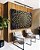 Duo de Quadros Mandala Floral Dourado Cinza Preto Canvas Moldura - Imagem 3