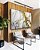 Duo de Quadros Arte fluida Abstrato Branco Dourado Cinza Canvas Moldura - Imagem 2
