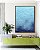 Quadro Vertical Mar de Águas Claras Tons de Azul Oceano Canvas Moldura - Imagem 4
