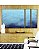 Trio de Quadros Estilizados Mar de Águas Claras Tons de Azul Oceano Canvas Moldura - Imagem 2