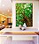 Quadro Vertical Copa de Árvore com Folhagem Verde Viva Paisagem Canvas Moldura - Imagem 3