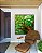 Quadro Quadrado Copa de Árvore com Folhagem Verde Viva Paisagem Canvas Moldura - Imagem 3