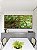 Duo de Quadros Quadrados Copa de Árvore com Folhagem Verde Viva Paisagem Canvas Moldura - Imagem 5