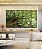 Trio de Quadros Estilizados Copa de Árvore com Folhagem Verde Viva Paisagem Canvas Moldura - Imagem 5