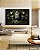 Quadro Horizontal Buda Cinza Pedra Flores Brancas Folhas Verdes Canvas Moldura - Imagem 4