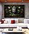 Quadro Horizontal Buda Cinza Pedra Flores Brancas Folhas Verdes Canvas Moldura - Imagem 2