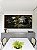 Duo de Quadros Quadrados Buda Cinza Pedra Flores Brancas Folhas Verdes Canvas Moldura - Imagem 5