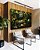 Duo de Quadros Buda Pedra Verde Folhagem e Flores de Lótus Canvas Moldura - Imagem 3
