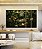 Trio de Quadros Estilizados Buda Pedra Verde Folhagem e Flores de Lótus Canvas Moldura - Imagem 3