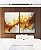 Duo de Quadros Arte Fluida Pouring Amarelo Dourado Cinza Canvas Moldura - Imagem 5