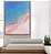 Quadro Vertical Praia Areia Clara Mar Azul Turquesa Canvas Moldura - Imagem 3