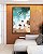 Quadro Vertical Praia Turquesa Pedras e Areia Canvas Moldura - Imagem 5