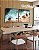 Duo de Quadros Quadrados Praia Turquesa Pedras e Areia Canvas Moldura - Imagem 3