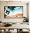 Quadro Horizontal Mar Turquesa Praia e Pedras Natureza Canvas Moldura - Imagem 2