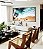 Quadro Horizontal Mar Turquesa Praia e Pedras Natureza Canvas Moldura - Imagem 5