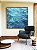 Quadro Quadrado Mar Azul Cristalino Ondulado Oceano Canvas Moldura - Imagem 4