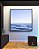 Quadro Quadrado Mar Azul Sereno Céu Limpo Oceano Canvas Moldura - Imagem 4