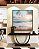 Quadro Quadrado Nascer do Sol Praia Céu Mar Turquesa Canvas Moldura - Imagem 3
