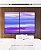 Duo de Quadros Abstrato Roxo Lilás Azul Efeito Pintura Canvas Moldura - Imagem 5