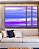 Trio de Quadros Estilizados Abstrato Roxo Lilás Azul Efeito Pintura Canvas Moldura - Imagem 2