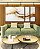 Trio de Quadros Estilizados Abstrato Branco Dourado Arte Fluida Canvas Moldura - Imagem 4