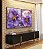 Duo de Quadros Flores Rosa Roxo Dourado Arte Fluída Canvas Moldura - Imagem 5
