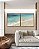 Duo de Quadros Quadrados Mar Azul Turquesa Paradisíaco Praia Branca Natureza Canvas Moldura - Imagem 5