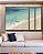 Trio de Quadros Estilizados Mar Azul Turquesa Paradisíaco Praia Branca Natureza Canvas Moldura - Imagem 5
