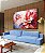 Quadro Horizontal Flores Lindas Rosas Vermelhas Natureza Canvas Moldura - Imagem 3