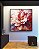 Quadro Quadrado Flores Lindas Rosas Vermelhas Natureza Canvas Moldura - Imagem 5