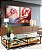 Duo de Quadros Flores Lindas Rosas Vermelhas Natureza Canvas Moldura - Imagem 5