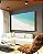 Quadro Horizontal Mar Turquesa Praia Areia Branca Canvas Moldura - Imagem 4