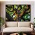 Duo de Quadros Árvore Tronco Galhos Folhas Verdes Natureza Canvas Moldura - Imagem 2